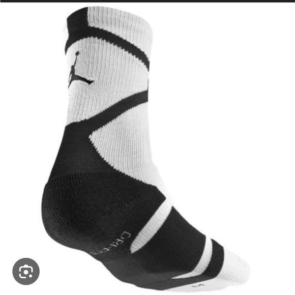 AIR JORDAN JUMPMAN DRI FIT CREW SOCKS SIZE L NWT - Picture 3 of 3